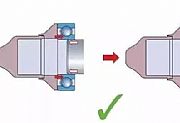 轴承的安装方式，以及错误安装示范